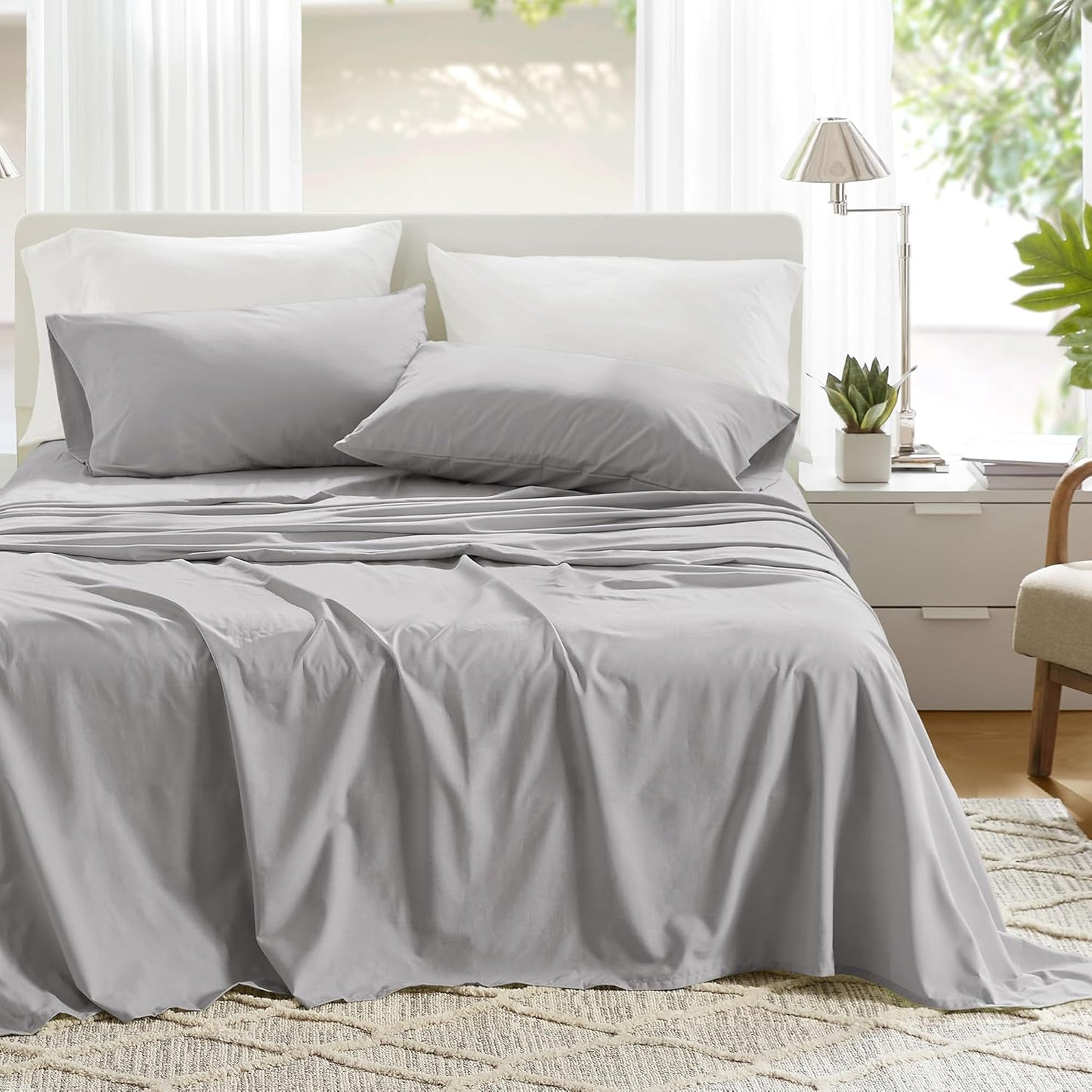 Comfort Spaces 100% Cotton Sheets Set