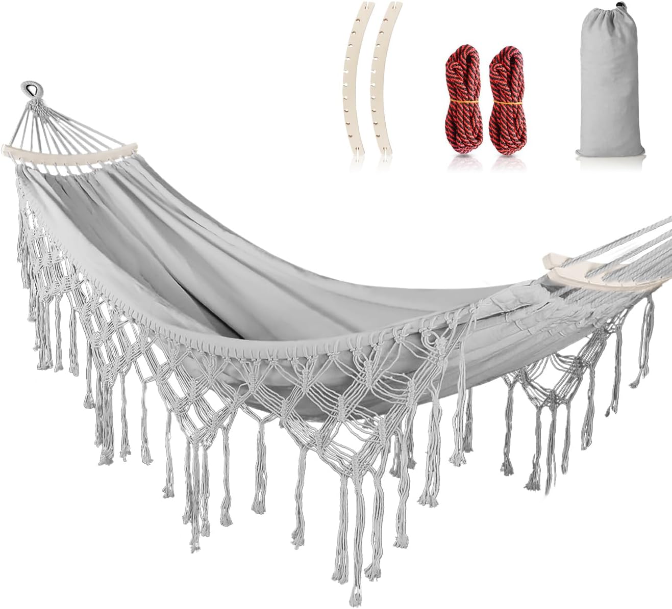 Backyard Hammock with Tassels