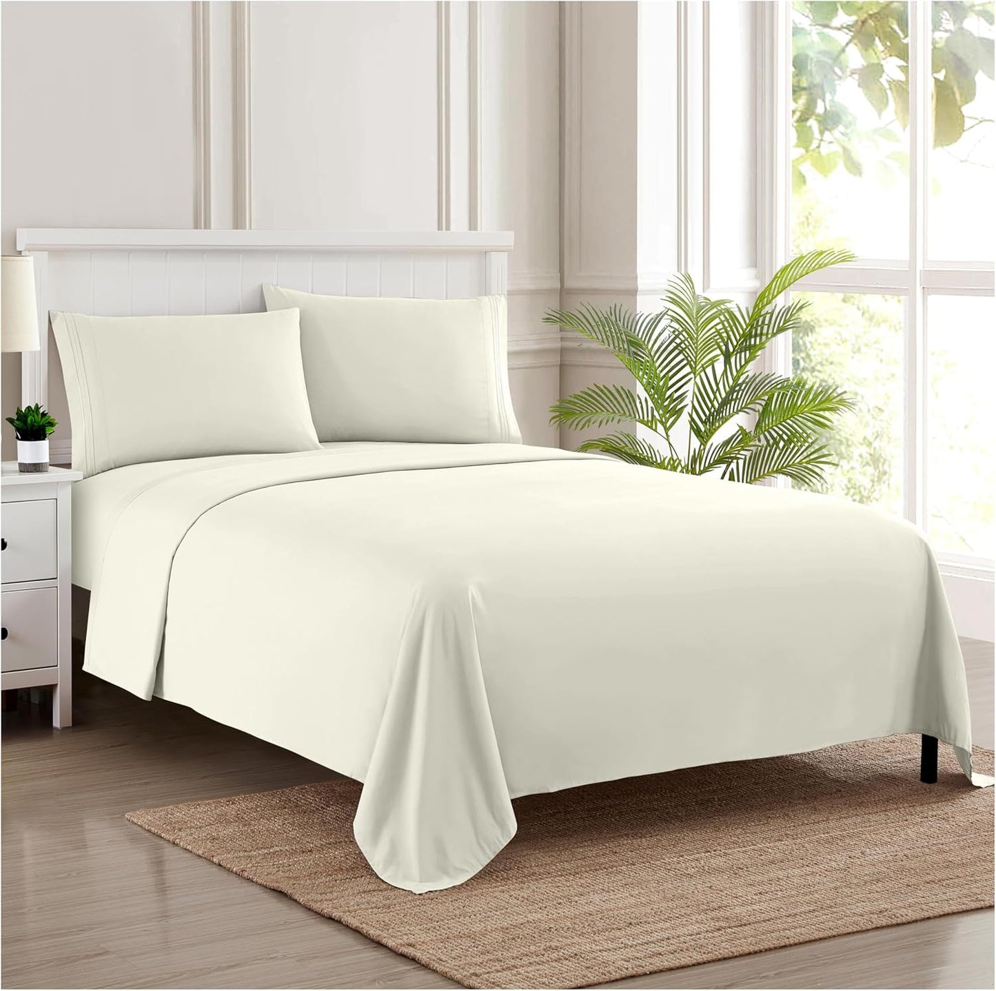 Breathable Luxury Sheets with Full Elastic