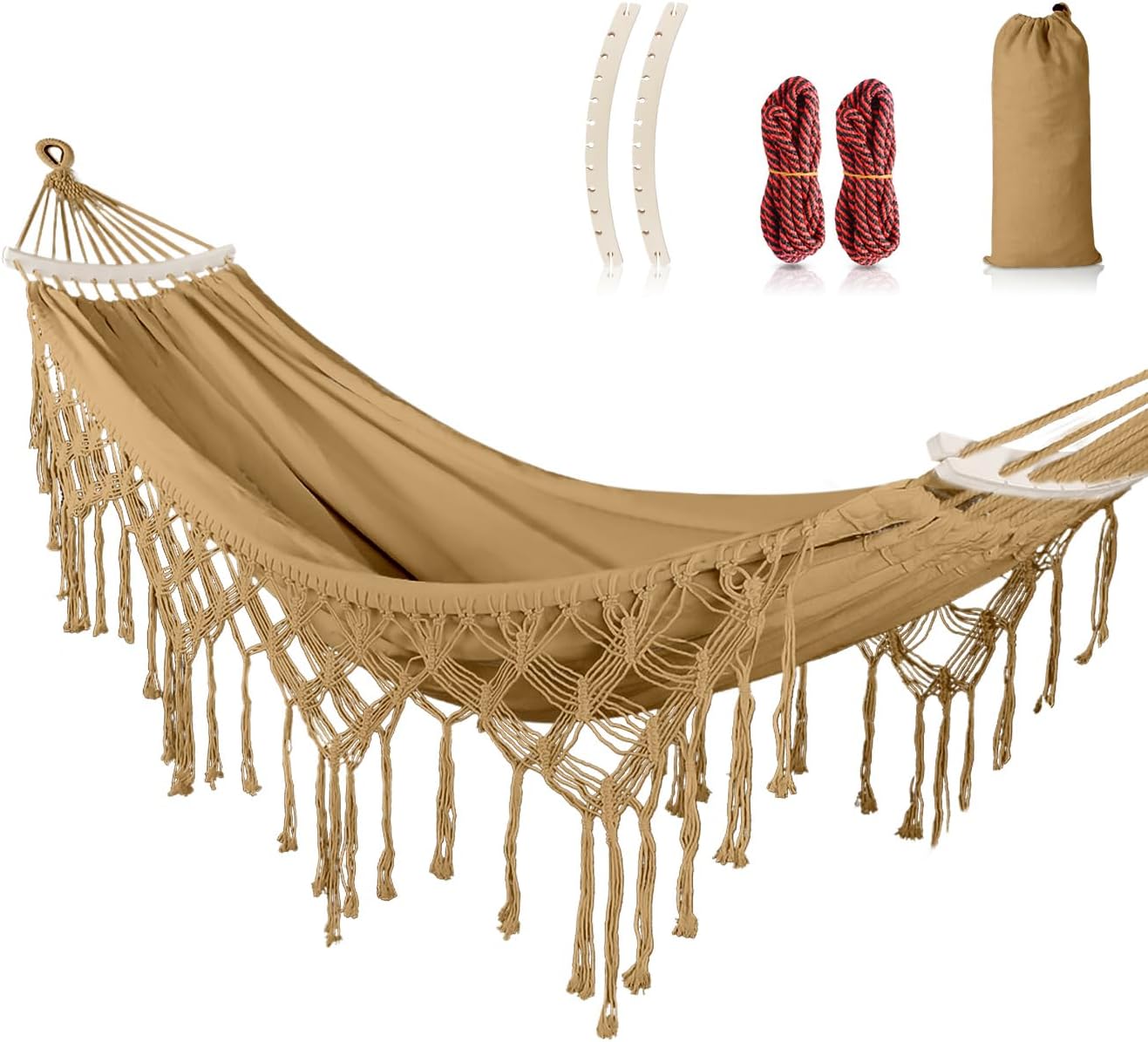 Backyard Hammock with Tassels