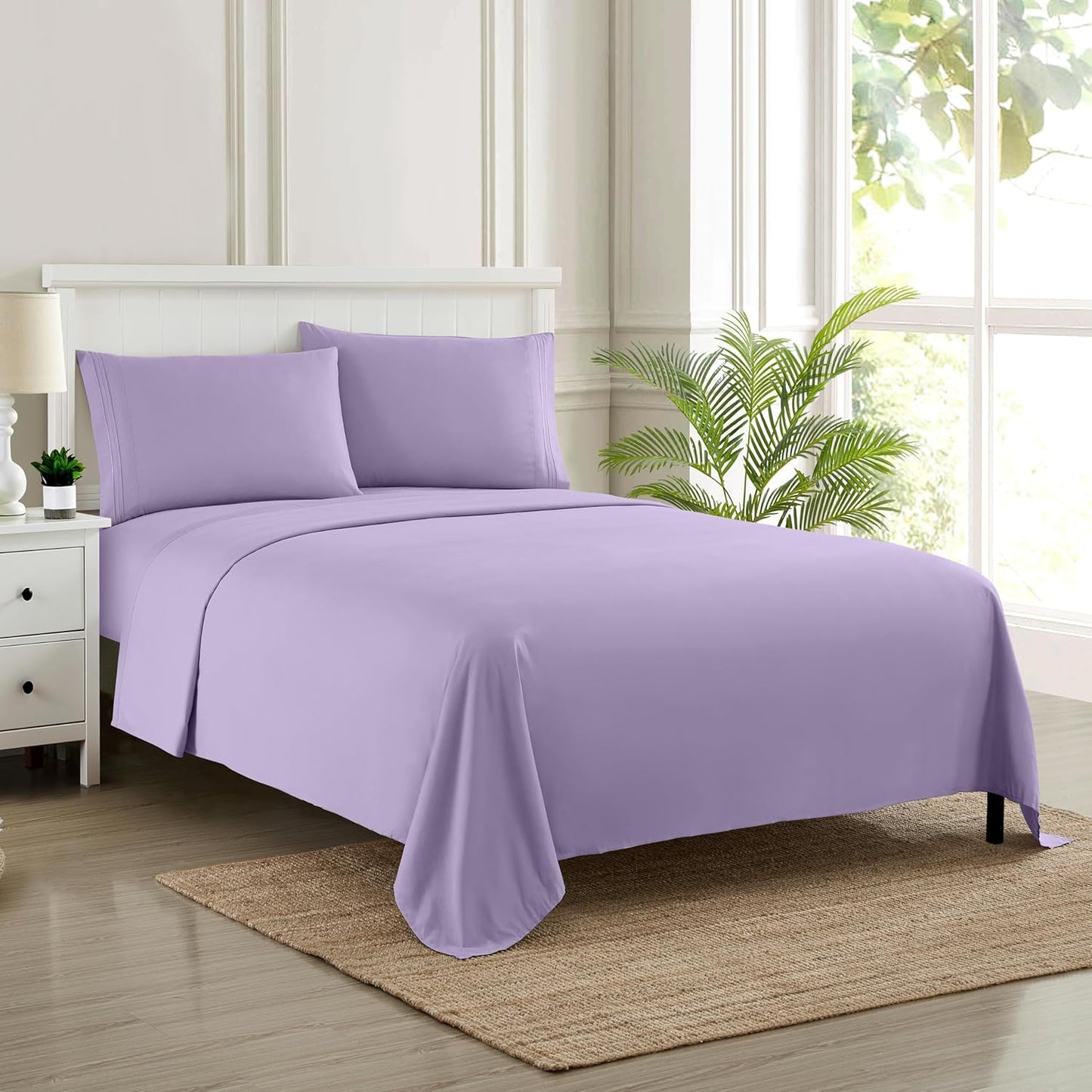 Breathable Luxury Sheets with Full Elastic