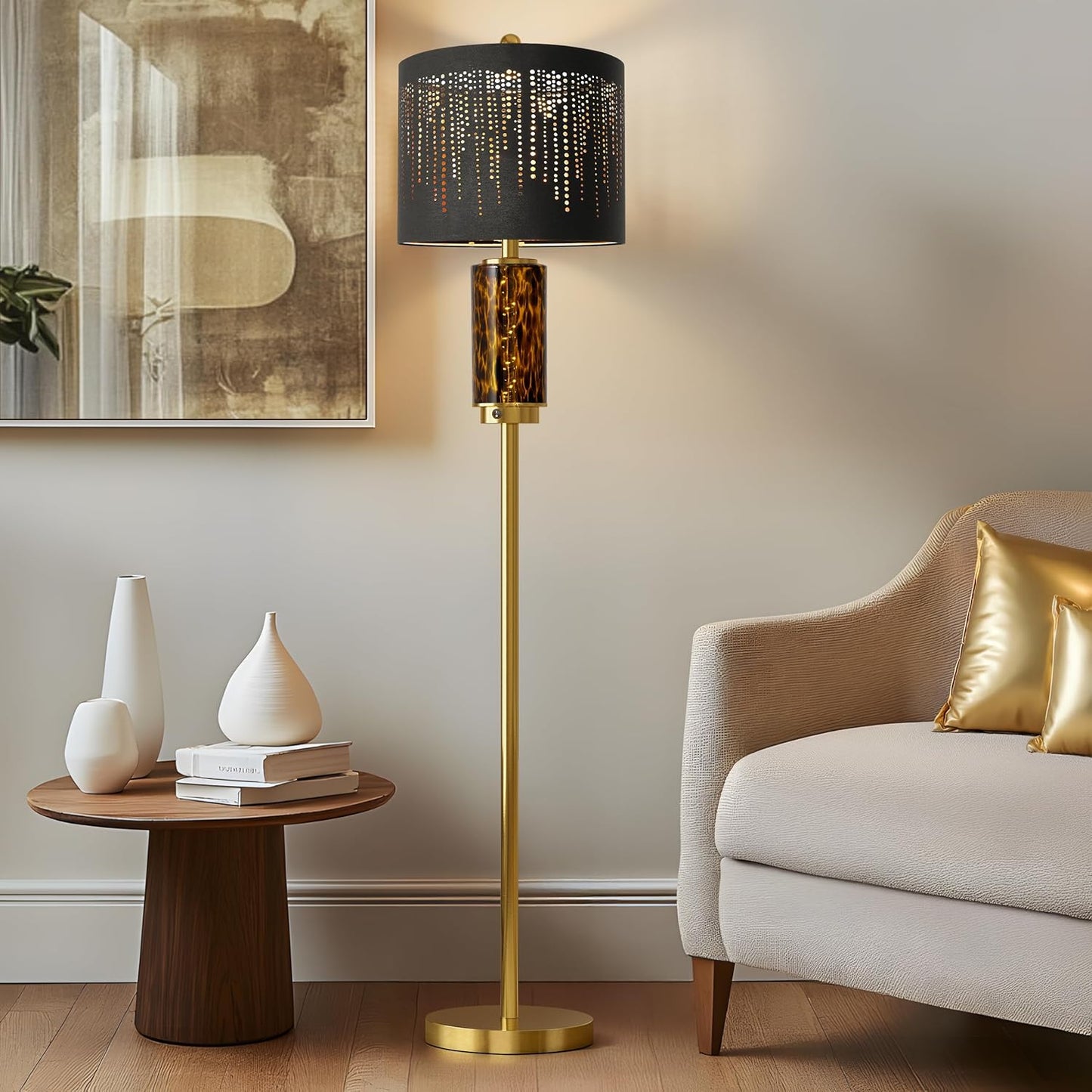 63.75" Floor Lamp for Living Room