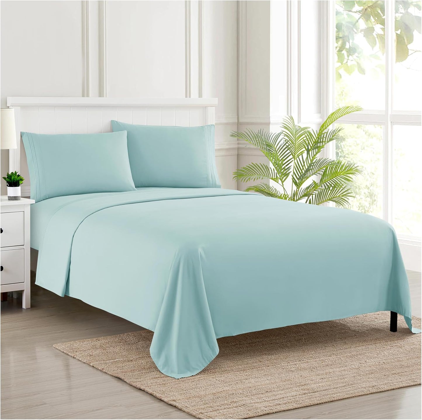 Breathable Luxury Sheets with Full Elastic