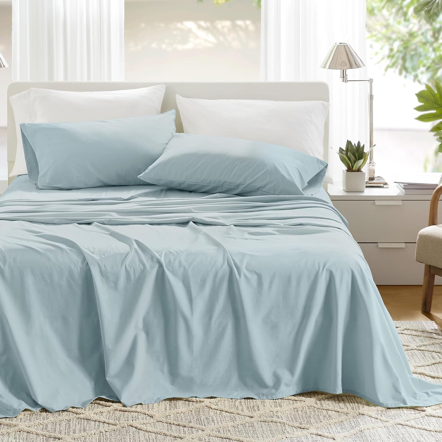 Comfort Spaces 100% Cotton Sheets Set