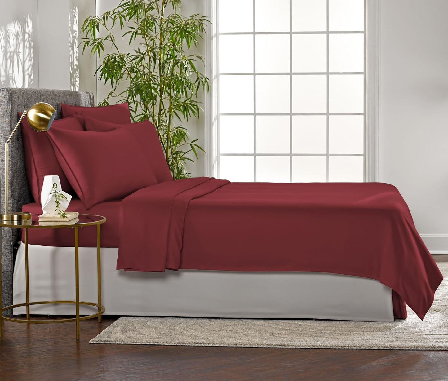Bamboo bed sheet set