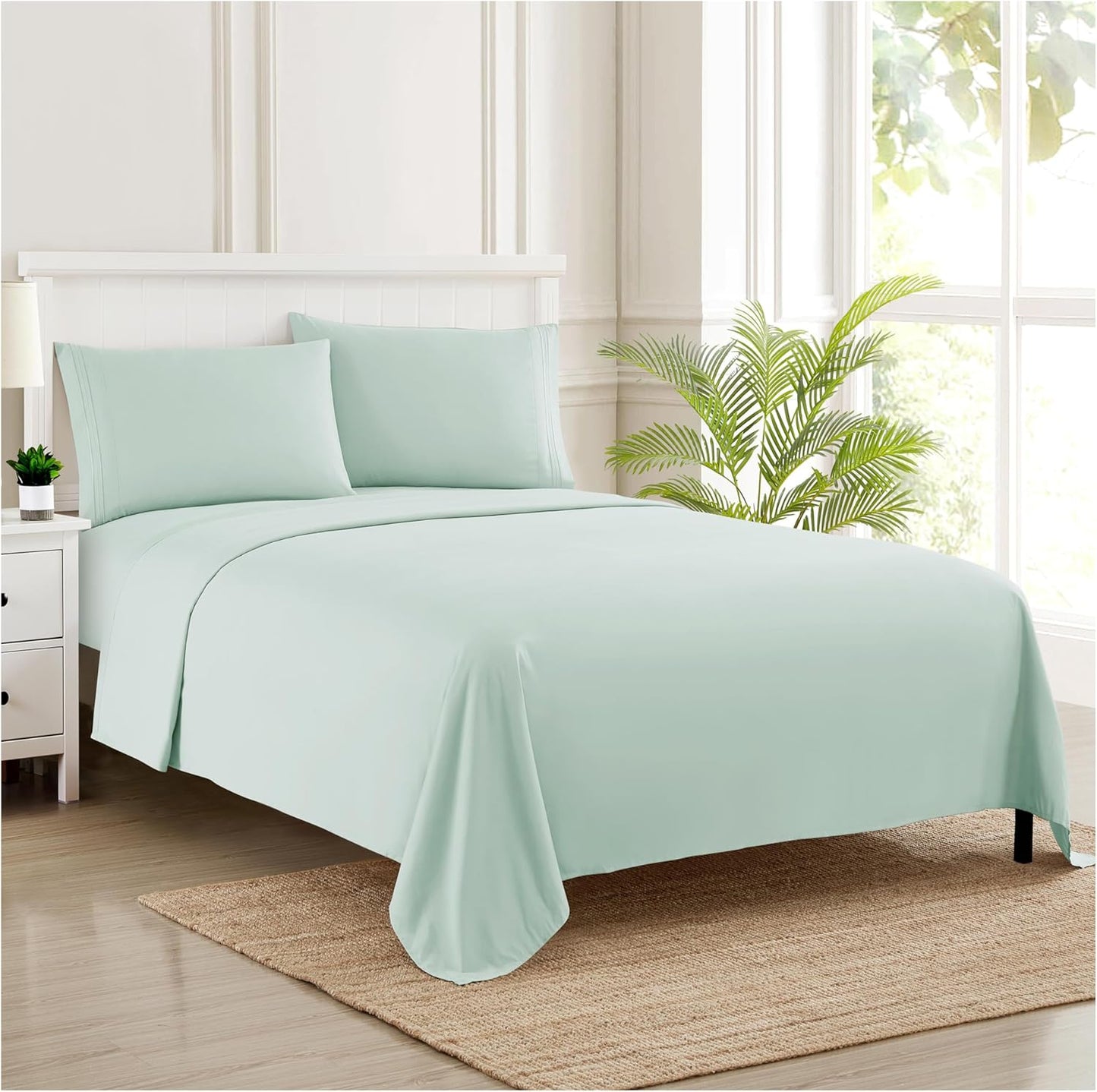 Breathable Luxury Sheets with Full Elastic