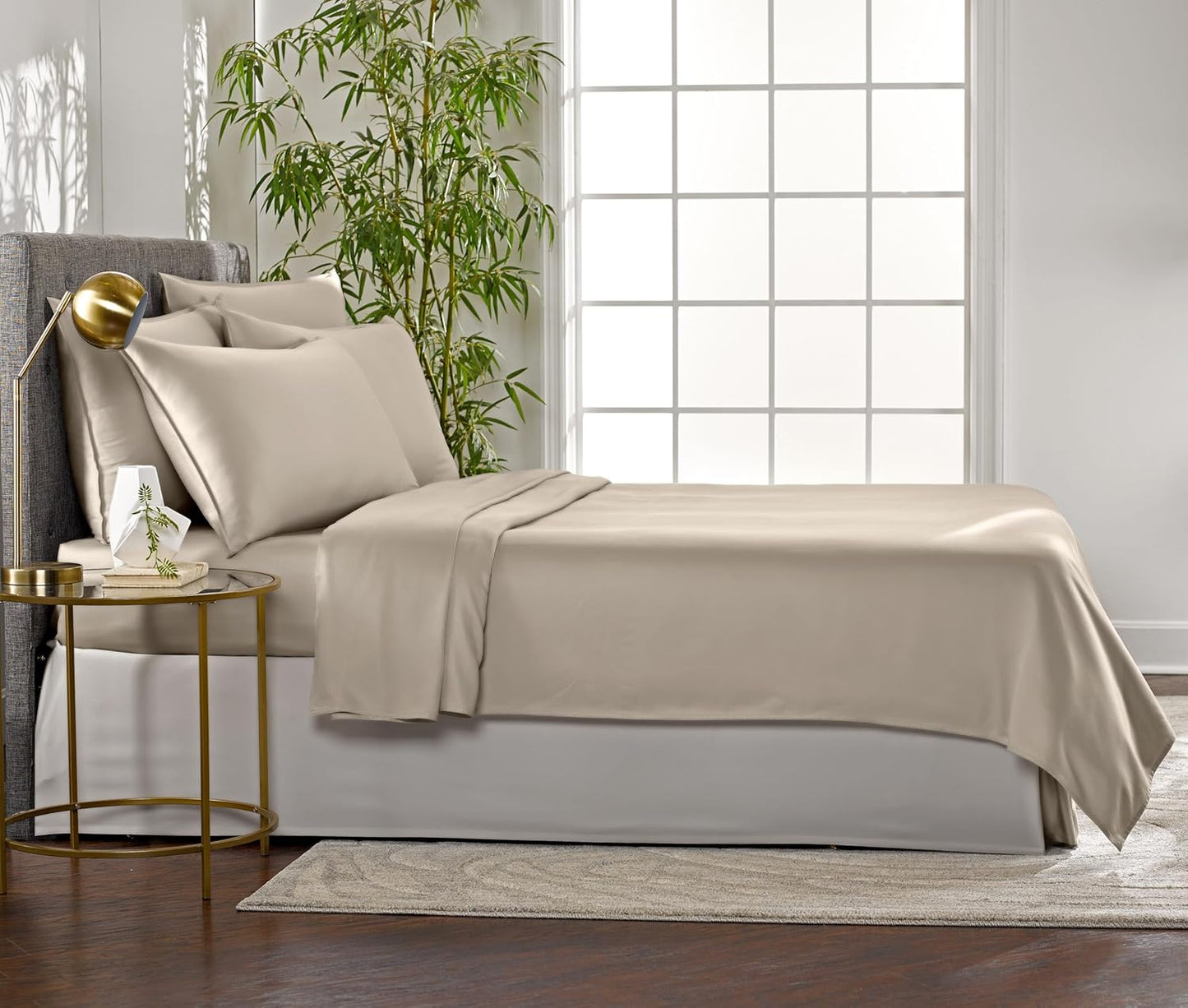 Bamboo bed sheet set