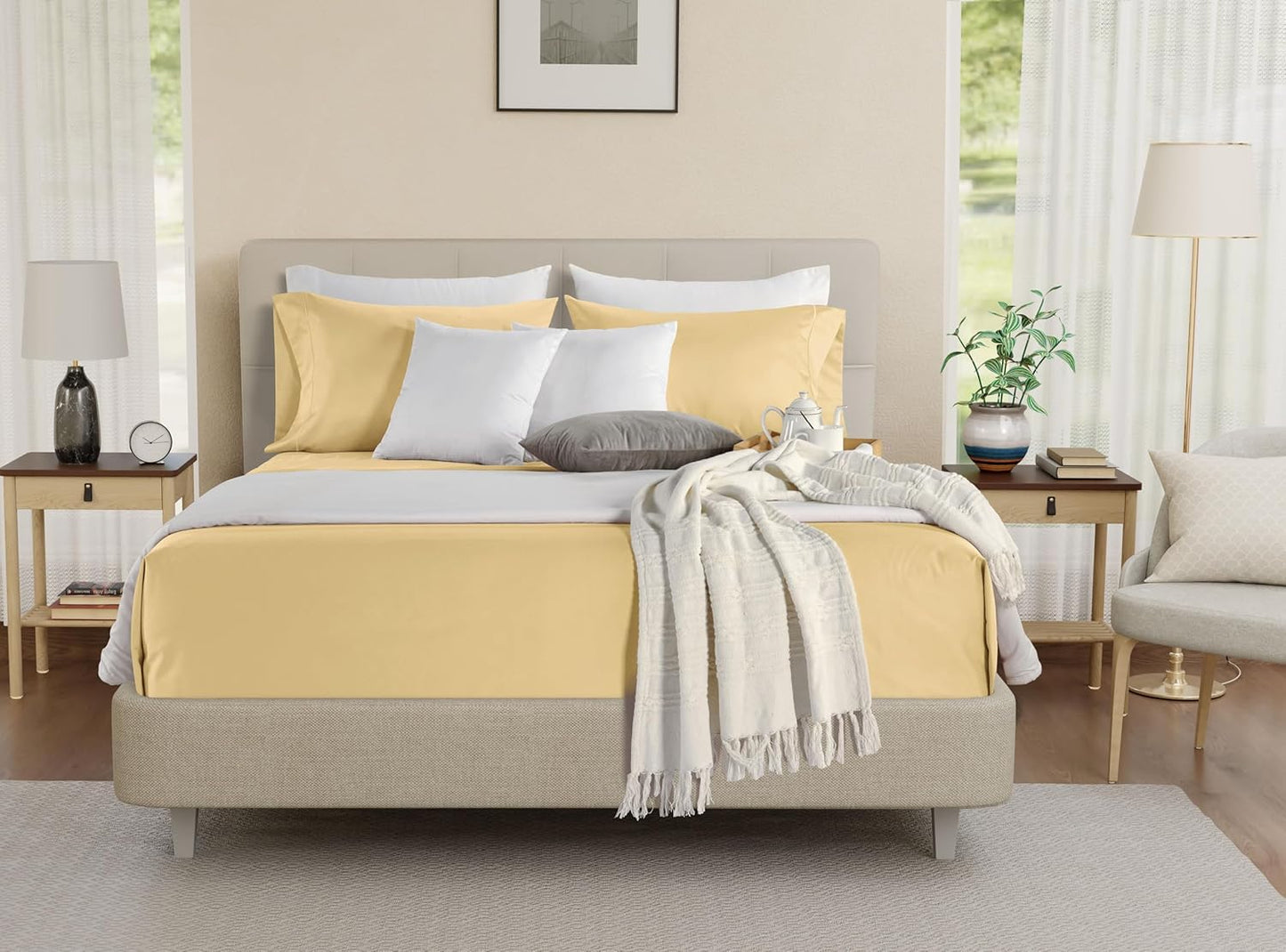 Luxurious Egyptian Cotton Bed Sheets