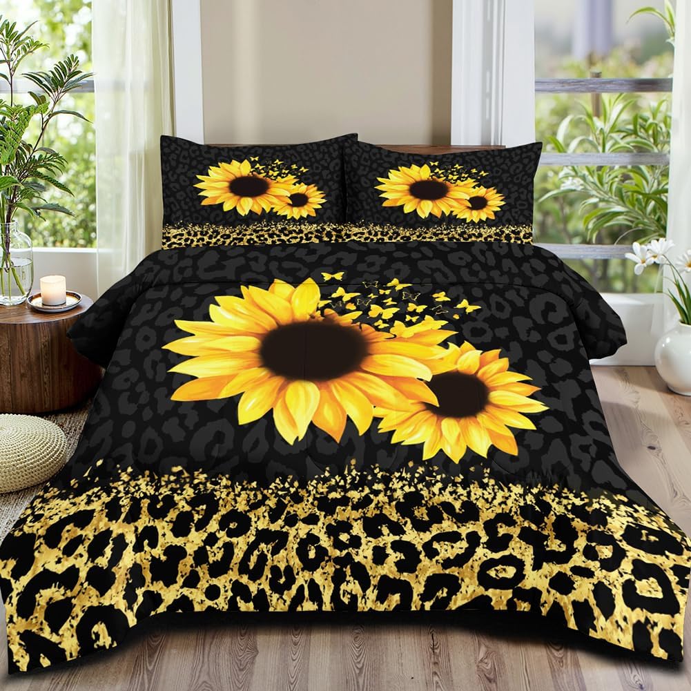 Red Black Geometric Comforter Set Queen Size 3D Stereoscopic