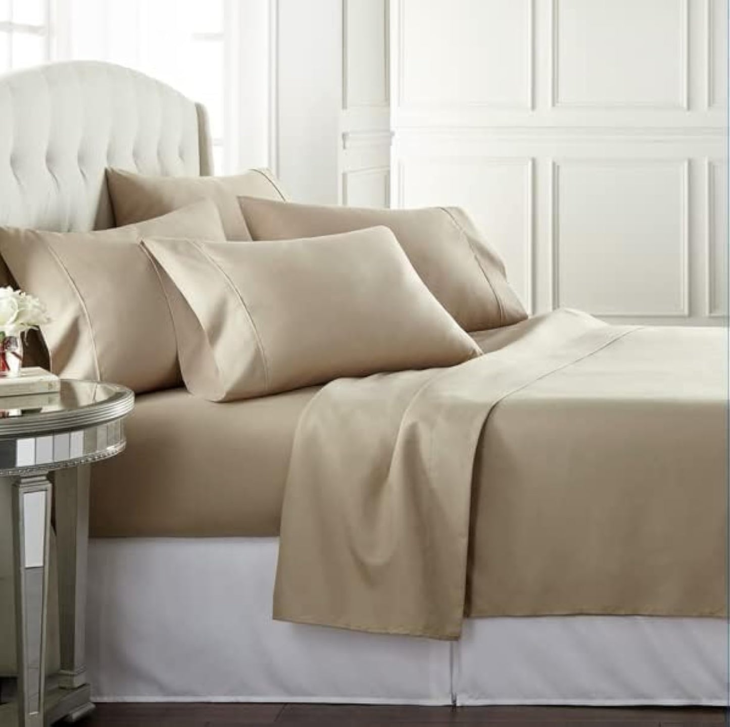 6-Piece Queen Size Bed Sheet Set