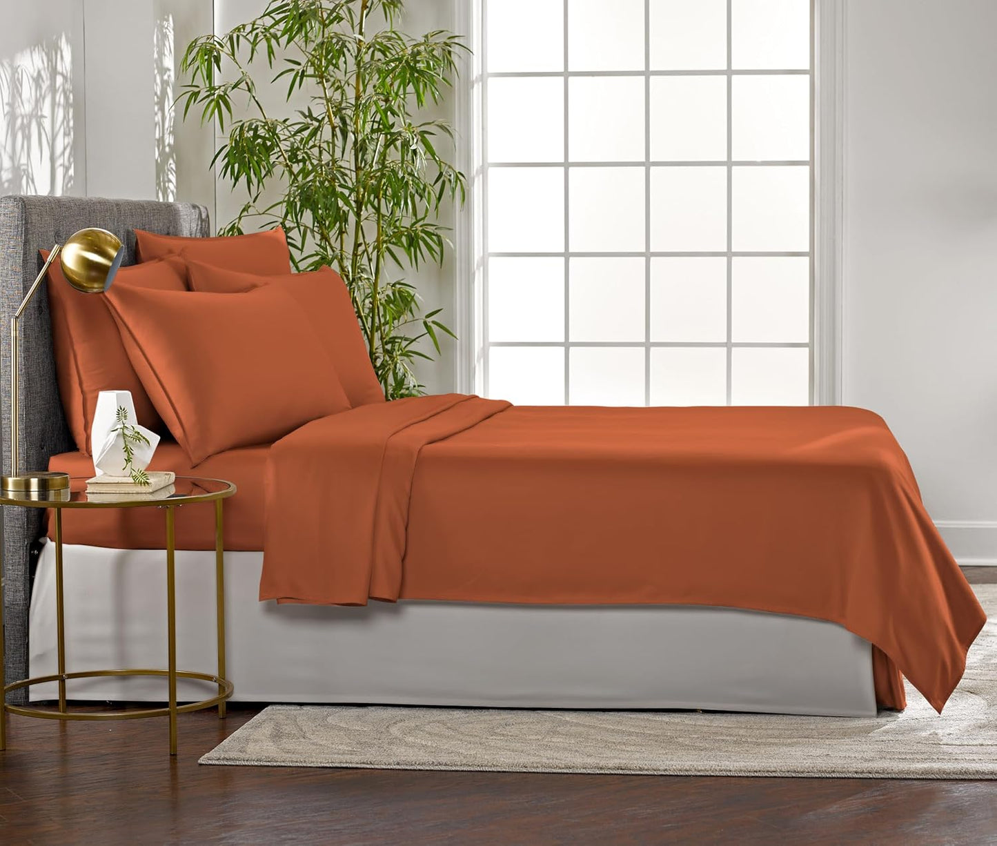 Bamboo bed sheet set