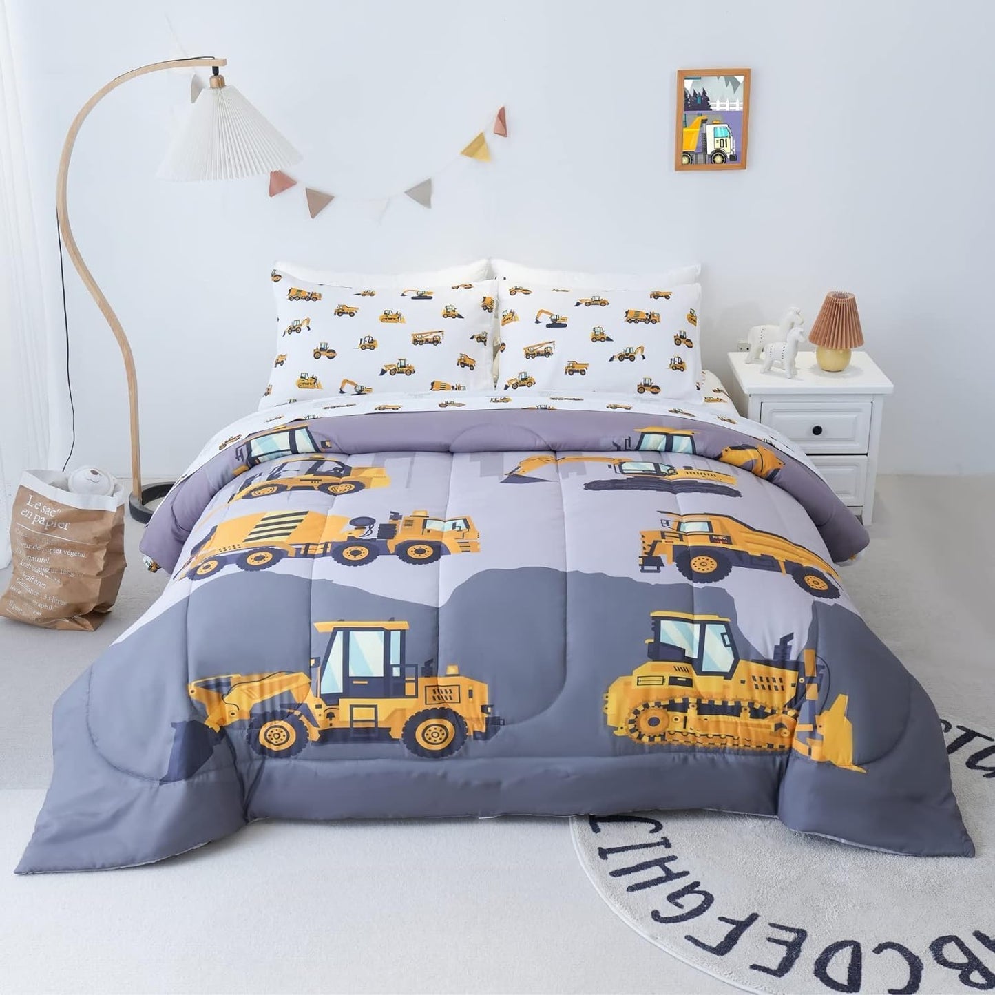 3D Fun Design Comforter Set