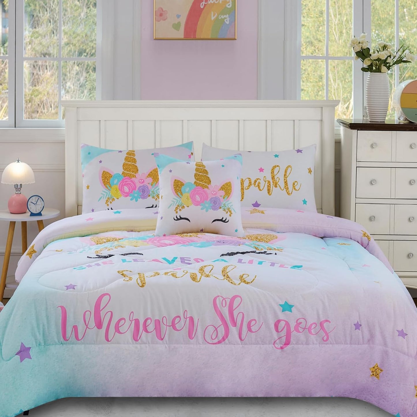 3D Fun Design Comforter Set