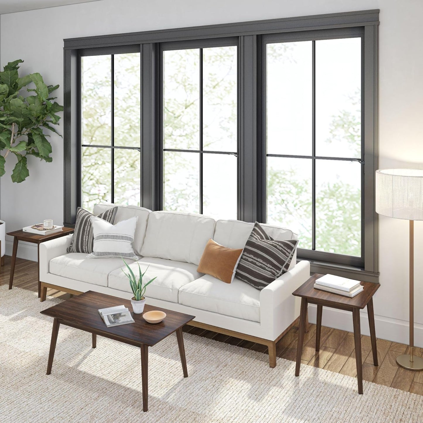 Mid Century Modern End Tables for Living Room