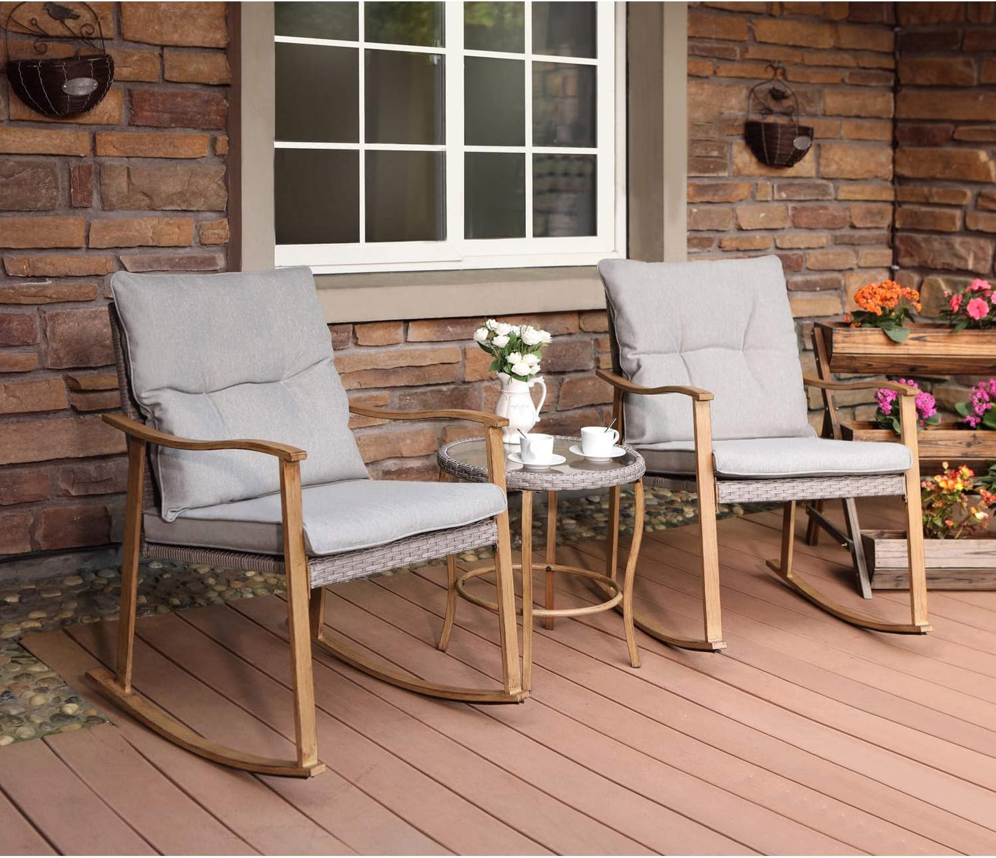 3 Piece Outdoor Furniture Set