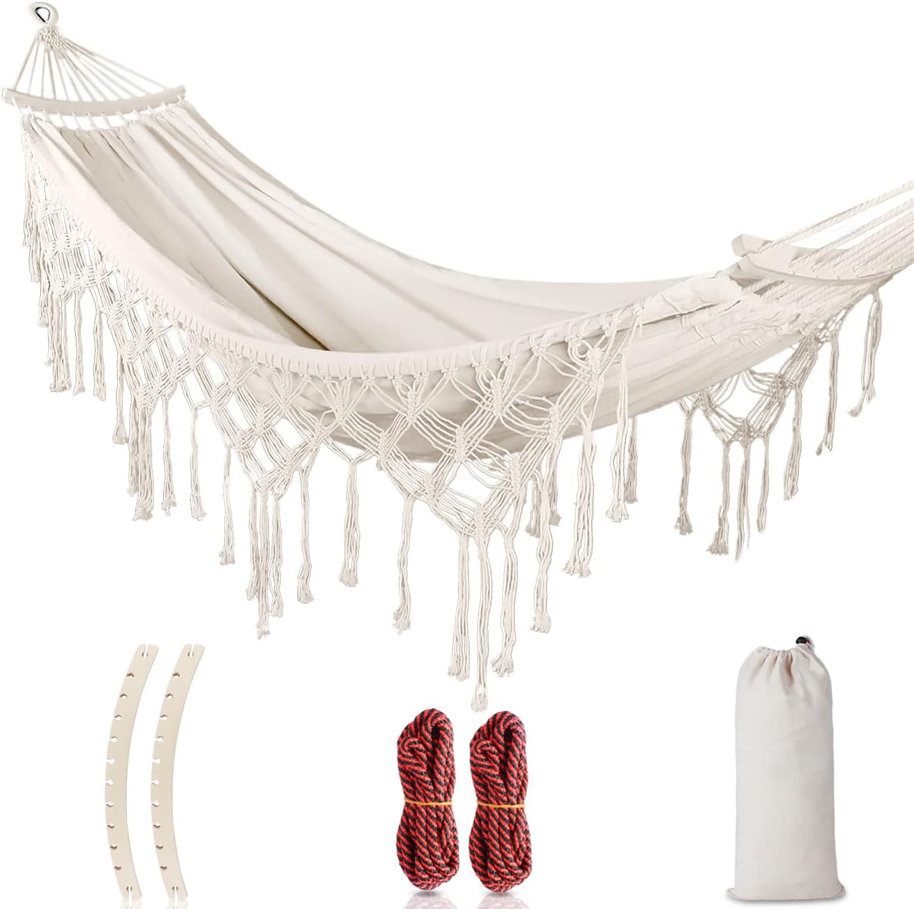 Backyard Hammock with Tassels