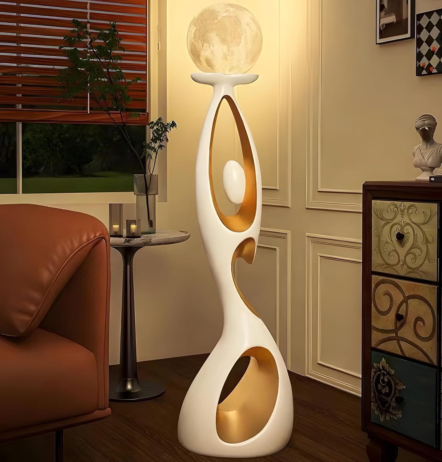 Unique Corner Decorative Reading Standing Light