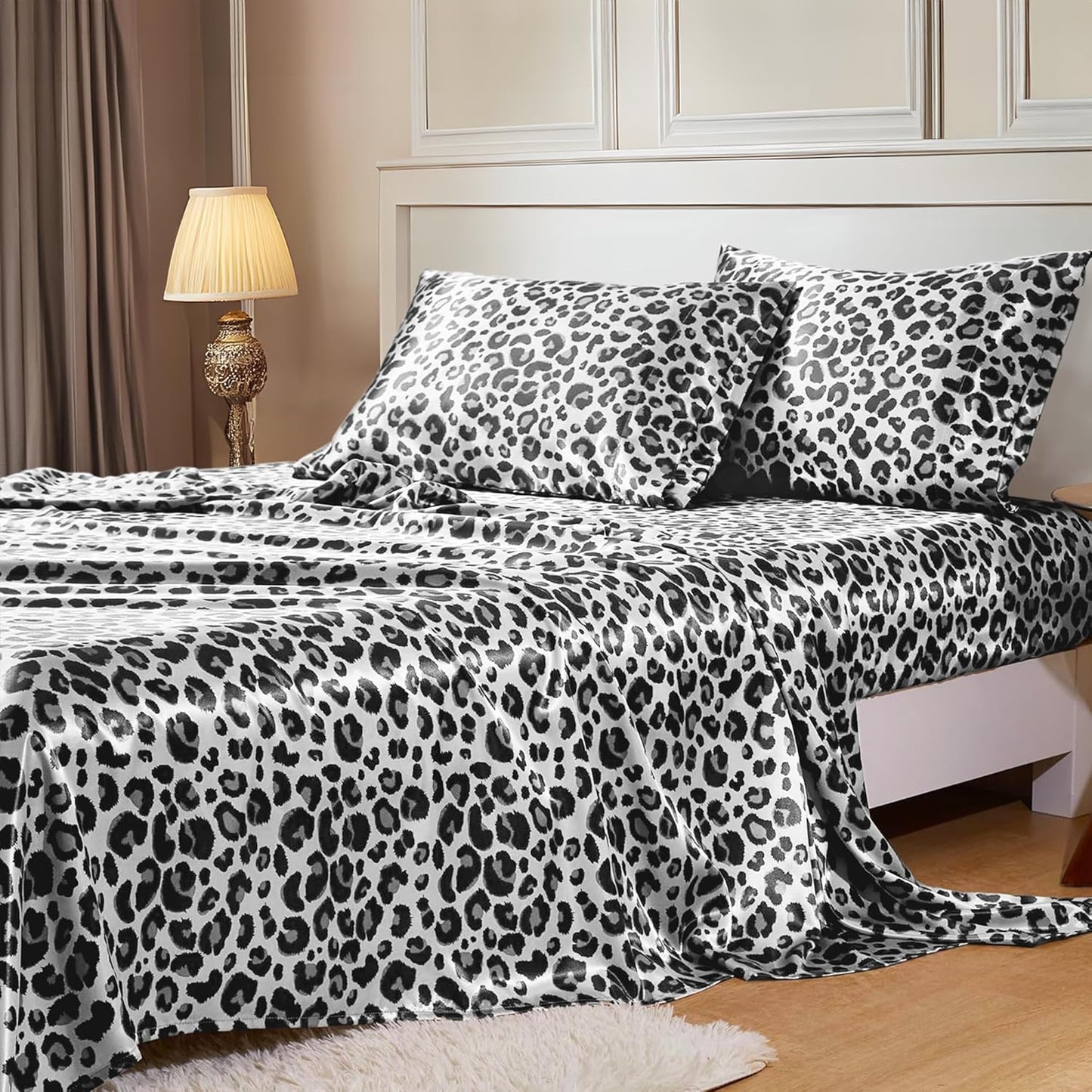 Silky Bed sheet set with 15 inches deep pocket
