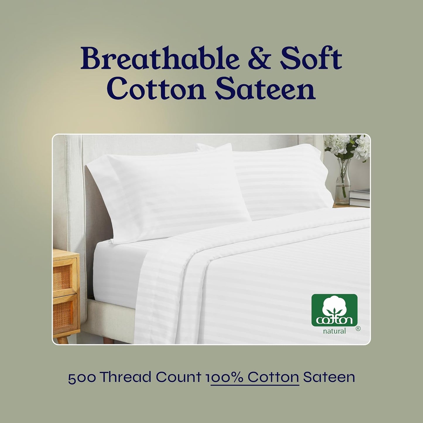 California Design 4 Piece Sheet Set