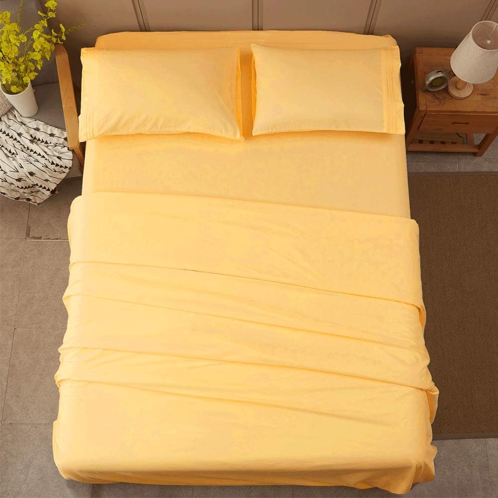 Super Soft Microfiber Bed Sheet Set