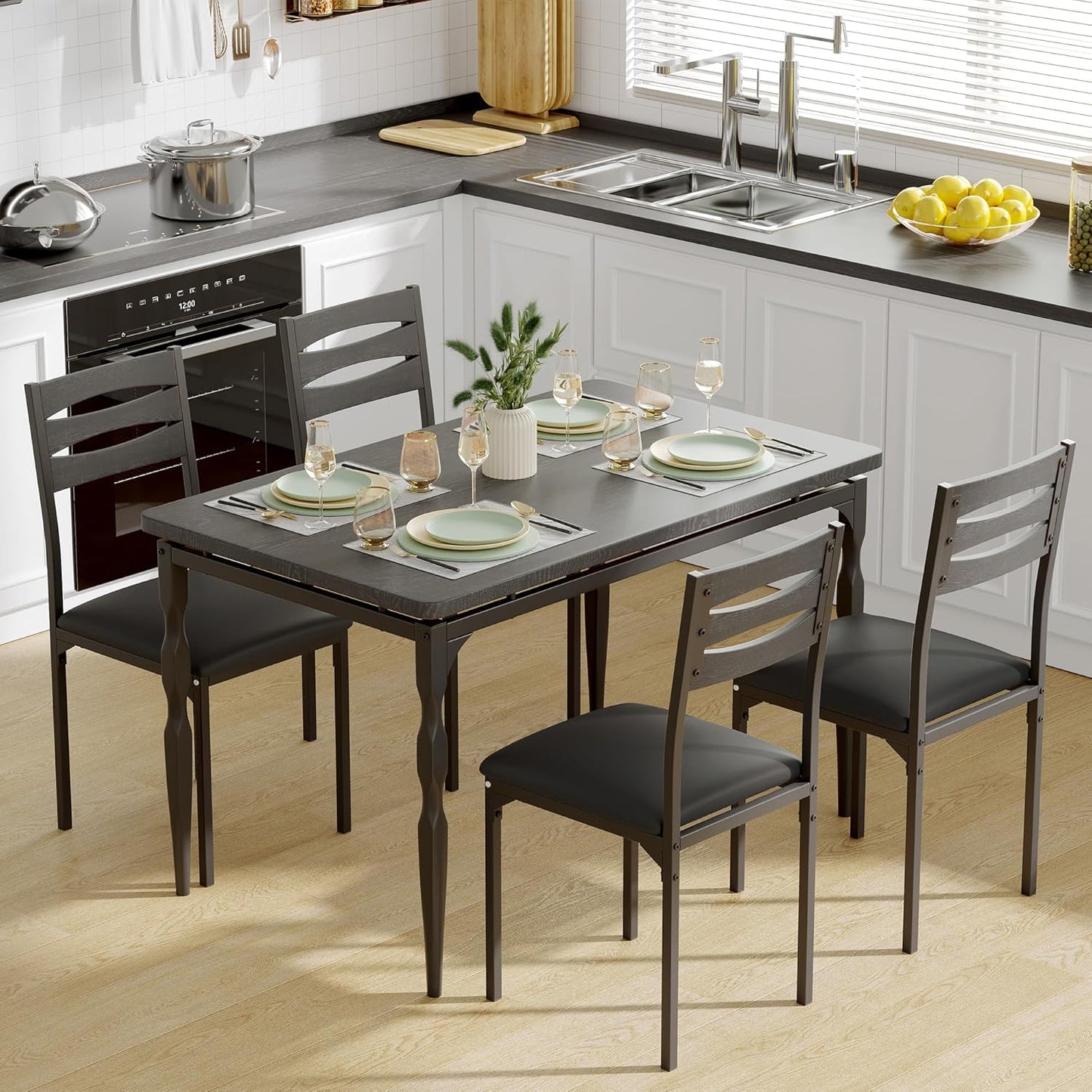 5 Piece Dining Table Set