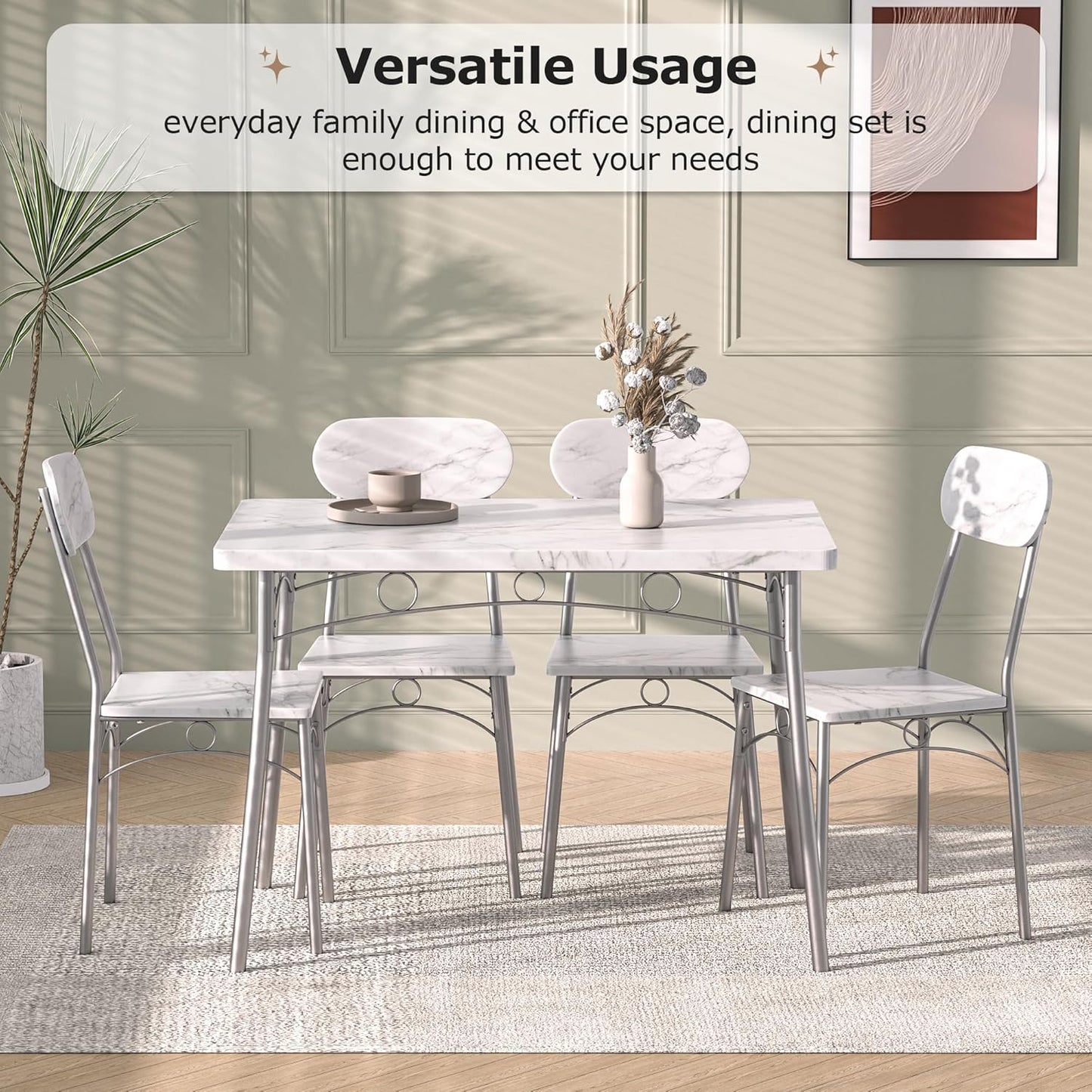 Dining Table Set Perfect for Small Spaces