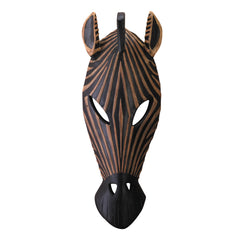 African Zebra Animal Mask