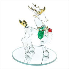 Spun Glass Reindeer