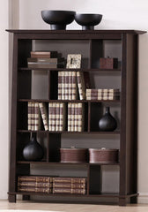 Baxton Studio Havana Brown Wood Bookcase