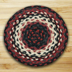 Black/Ivory/Country Red Miniature Swatch In Different Sizes And Shapes