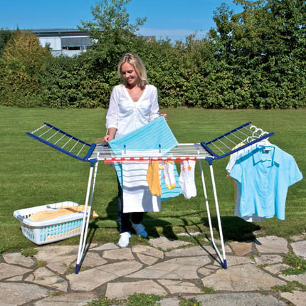 Leifheit Pegasus 150 Deluxe Indoor and Outdoor Laundry Drying Rack