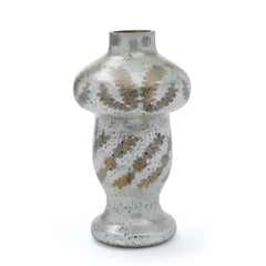 Antiqued Etched Opal Finish Julianne Vase