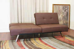 Baxton Studio Ewing Modern Futon Sleeper Sofa Bed