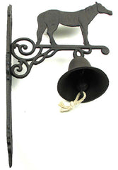 Decorative Cast Iron Horse Bell