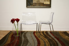 Baxton Studio Obbligato Transparent Clear Acrylic Accent Chair