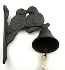 Cast Iron Two Birds Bell