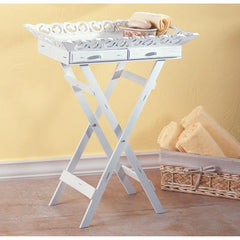 Shabby Chic Tray End Table