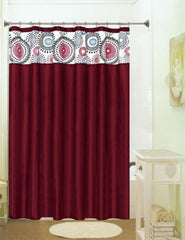 Luxurious Meghan Shower Curtain, Polyester, 70x70"