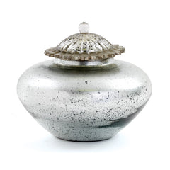 Glass Buddha Jar