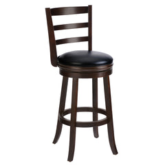 Techni Mobili Wood Bar stool Have Padded Swivel Seat