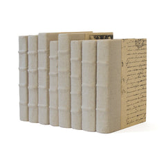 Linear Foot of Recycled Canvas Books