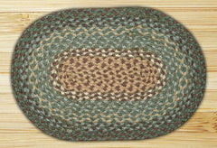 Dark Green Miniature Swatch In Different Sizes And Shapes