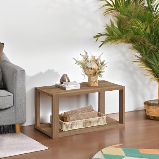 Reclaimed Caramel Farmhouse Rectangle Coffee Table