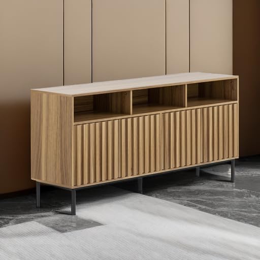 Mid Century Modern Sideboard Buffet with Storage