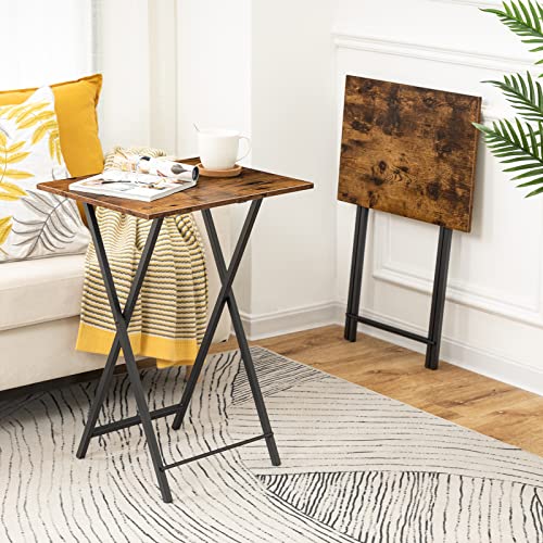 Folding Set of 2 Side Table
