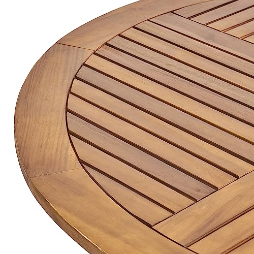 Wooden Patio Dining Set for 4 - Acacia Wood