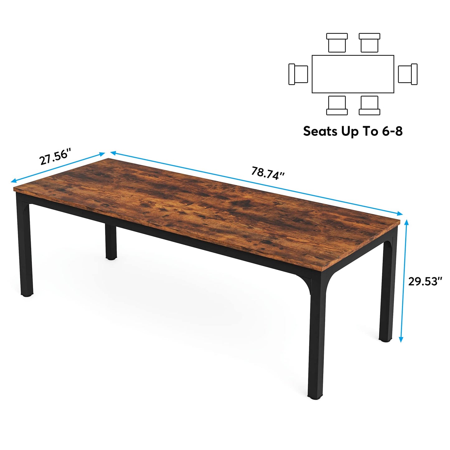 Large Long Dining Table