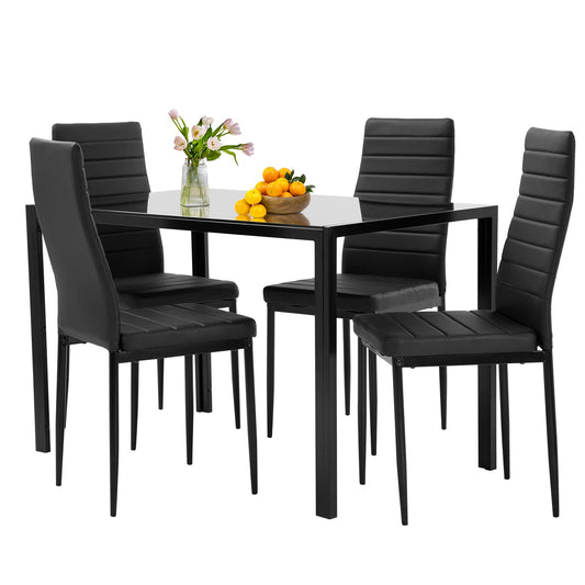 Black Marble Dining Table