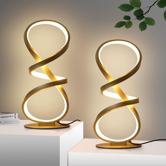 2 Pack Table Lamps, Cool Lamps for Ideal Gift