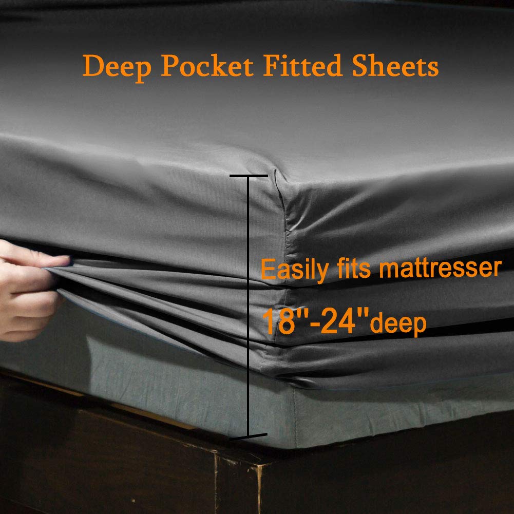 Bed Sheet Set Super Soft Microfiber